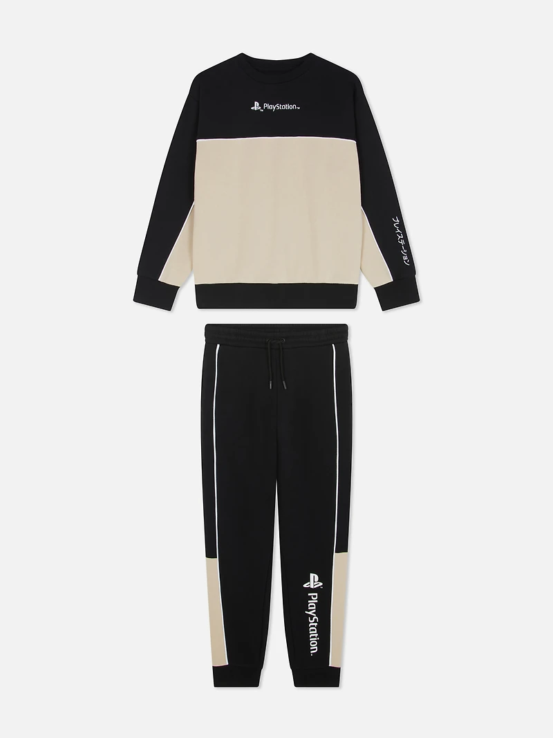 6-15yrs | PlayStation Sweatshirt and Sweatpants Set