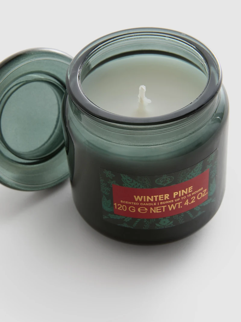 Scented Candle In Lidded Jar
