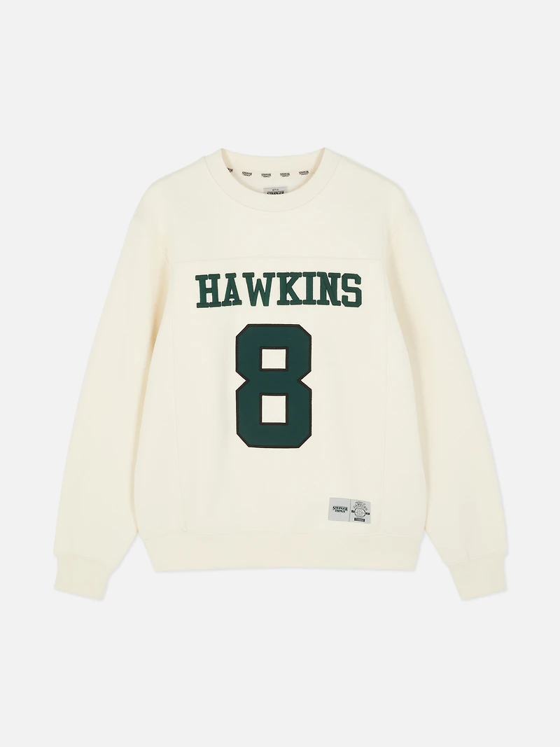 Stranger Things Hawkins Crew Neck Sweatshirt
