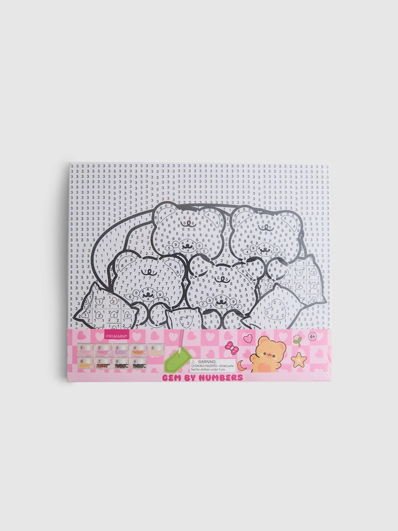Bear Gem-By-Number Set