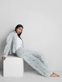 Christmas Striped Print Pajama Pants