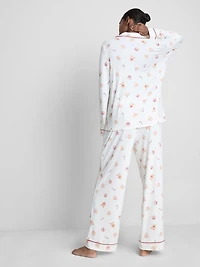 Christmas Printed Boyfriend Pajamas