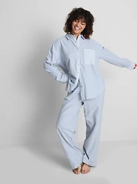 Cotton Woven Pajama Bottoms