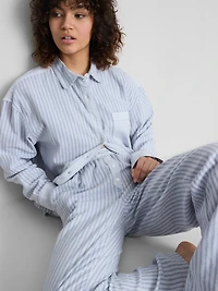 Cotton Woven Pajama Bottoms