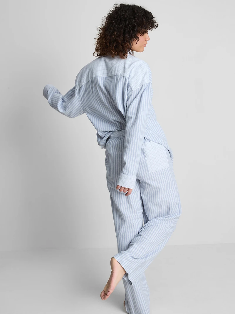 Cotton Woven Pajama Bottoms