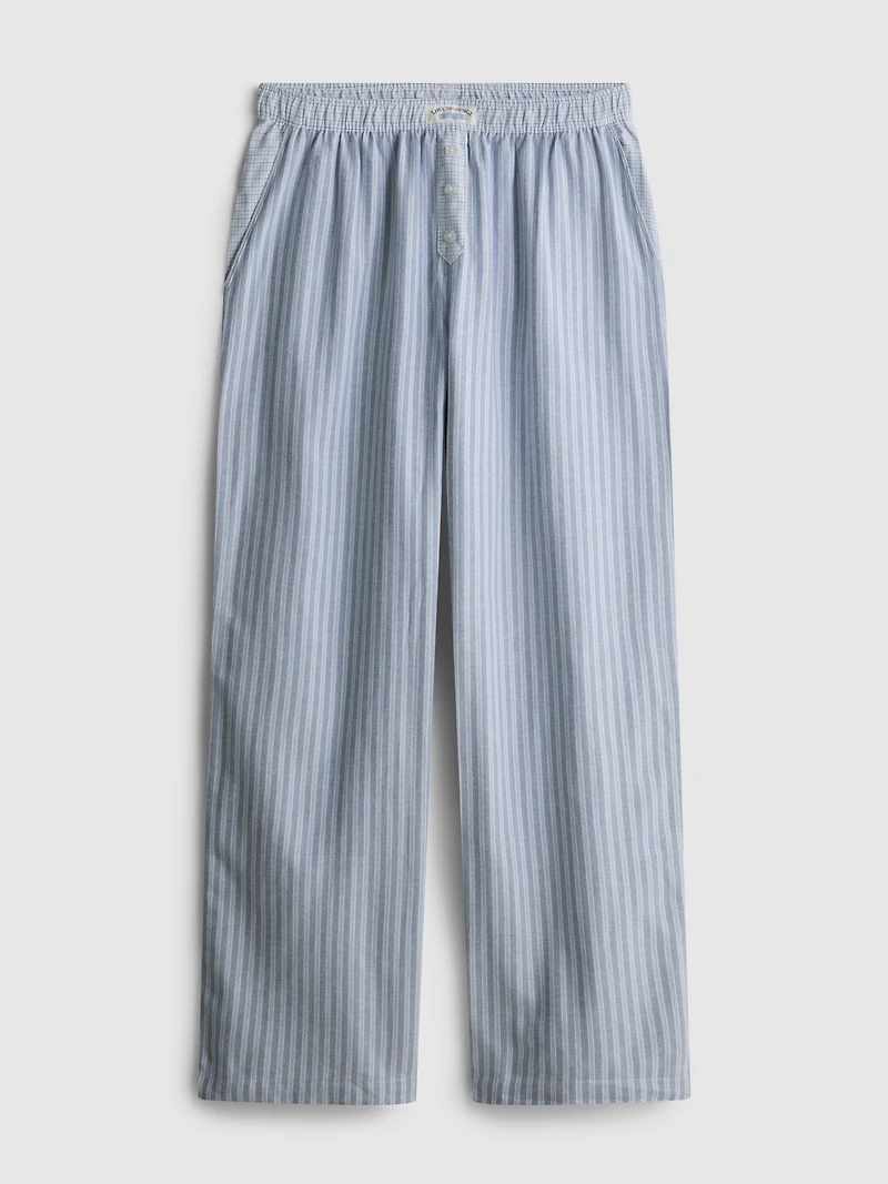 Cotton Woven Pajama Bottoms