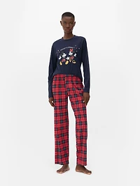 Disney’s Mickey Mouse Tartan Pajama Set