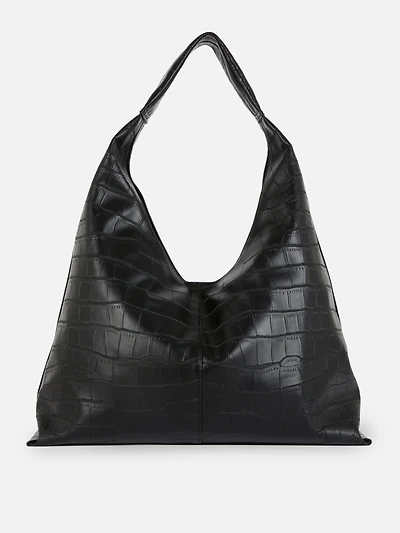 Textured Oversized Purse