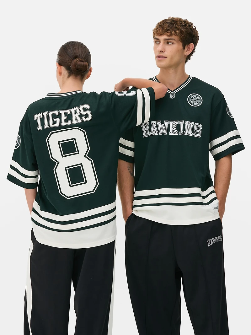 Stranger Things Hawkins Mesh T-Shirt