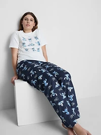 Disney's Stitch T-shirt Pajamas