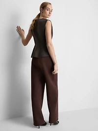 The Edit Peplum Waistcoat