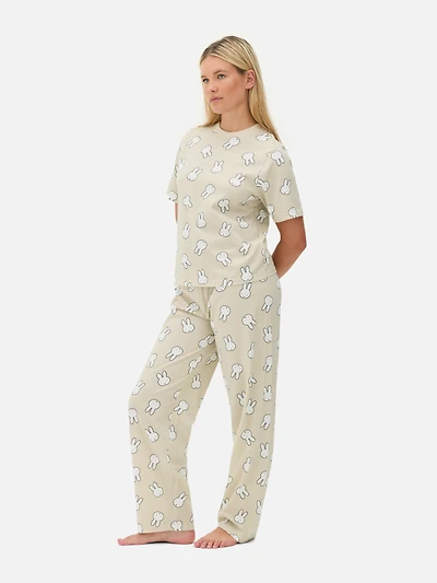 Miffy Cotton Graphic Pajamas