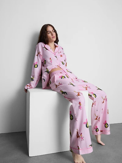 The Grinch Cotton Christmas Pajama Bottoms