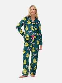 The Grinch Fleece Pajama Bottoms