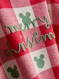 Disney's Mickey Mouse Gingham Christmas Sweater