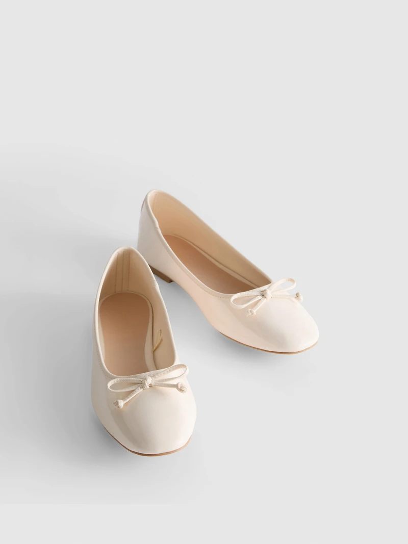 Patent Ballet Flats