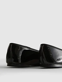 Patent Ballet Flats