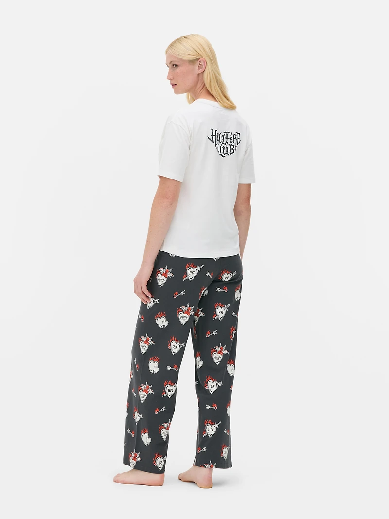 Stranger Things Graphic Pajama Set
