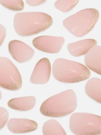 PS... Almond Gloss Faux Nails