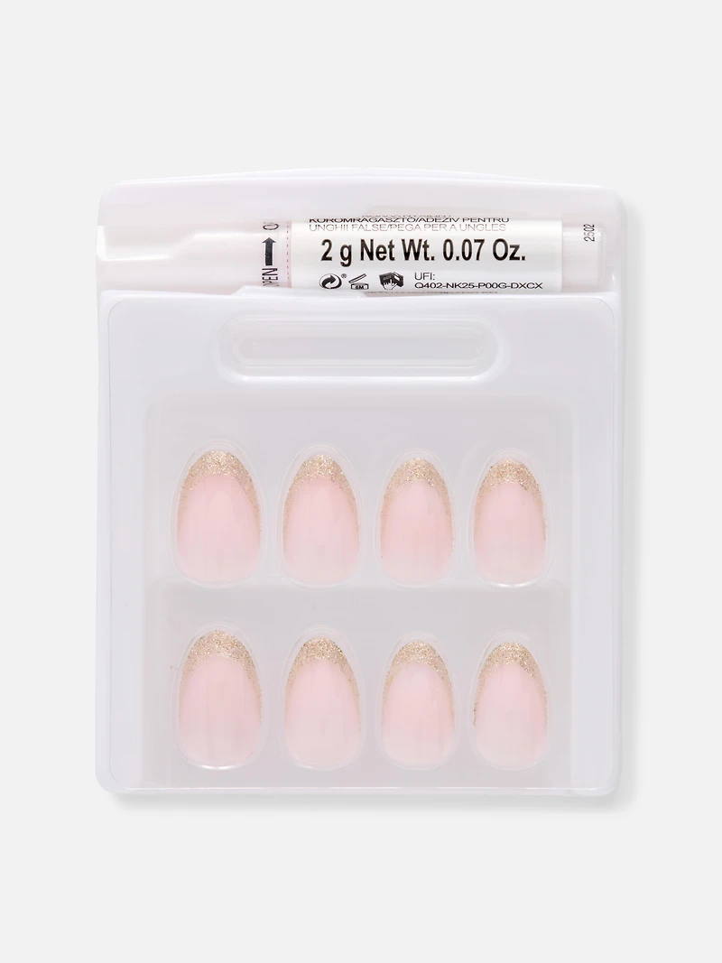 PS... Almond Gloss Faux Nails