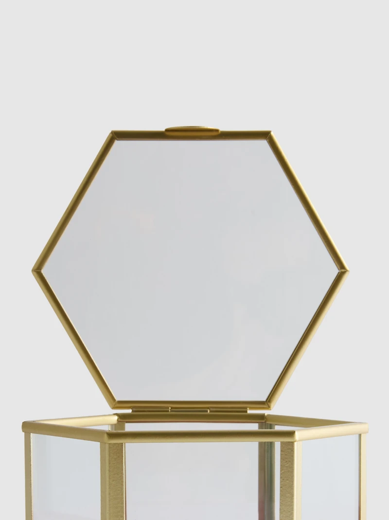 Hexagonal Jewelry Box
