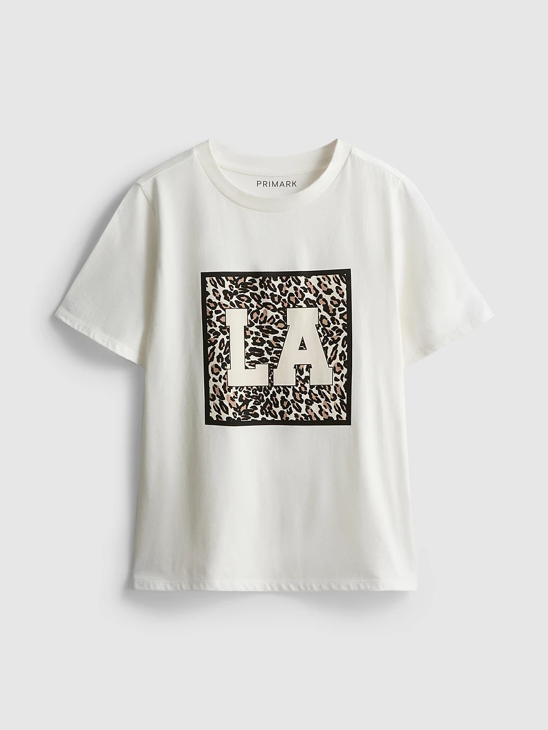 Cotton Graphic Short Sleeve Tee