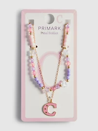 Layered Initial Necklace