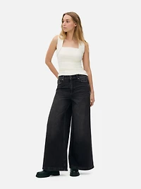 MAJOR FIND | Elasticated High-Waisted Palazzo Jeans