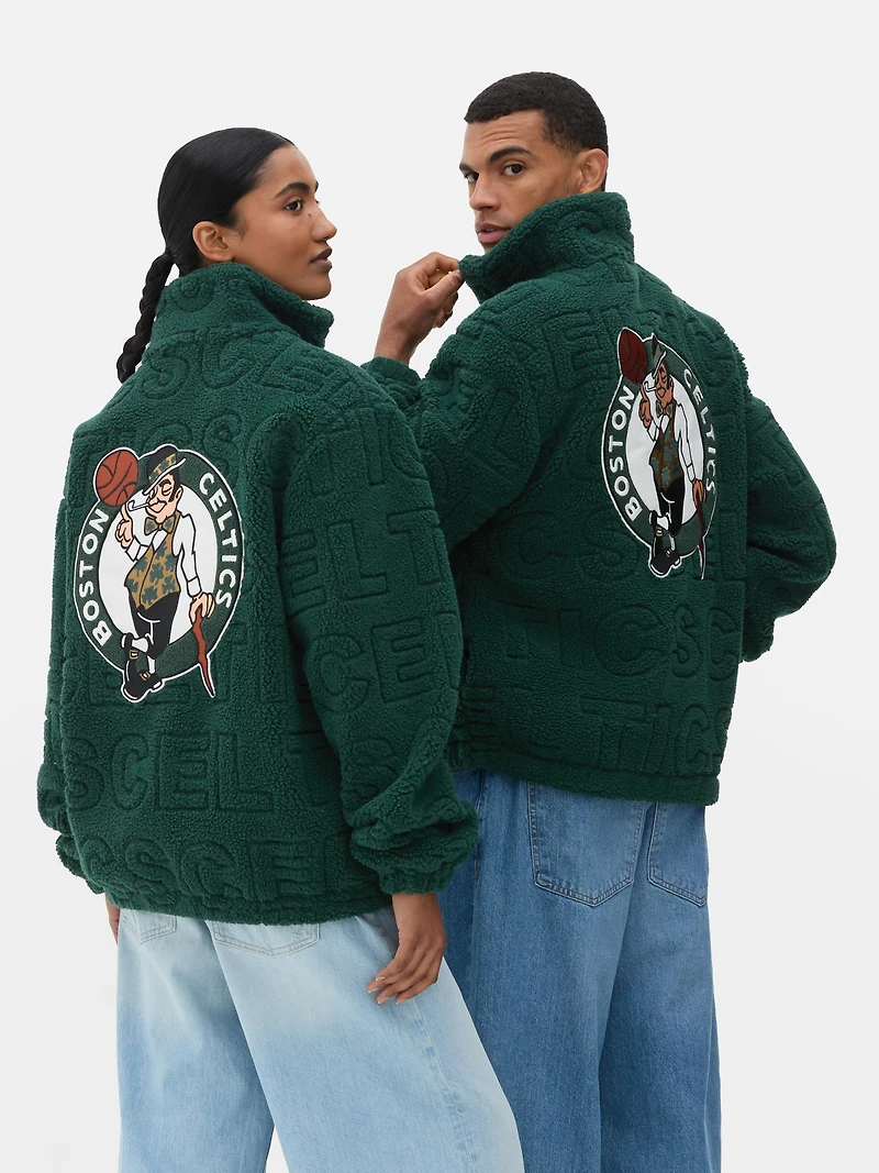 NBA Boston Celtics Zip-Up Fleece Jacket