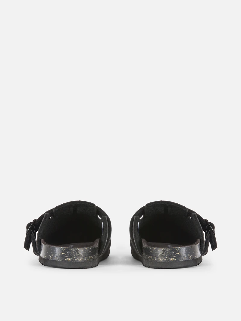 Closed Toe Mule Slippers