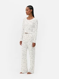 Disney’s Character Print Pajama Bottoms