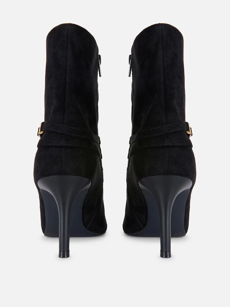 Paula Echevarría Stiletto Ankle Boots