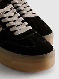 Leopard Print Chunky Gum Sole Sneakers