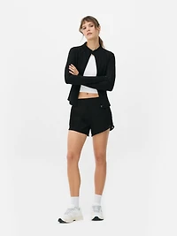 Mesh Panel Performance Shorts
