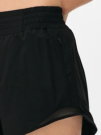 Mesh Panel Performance Shorts