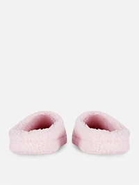 Borg Gingerbread Man Mule Slippers