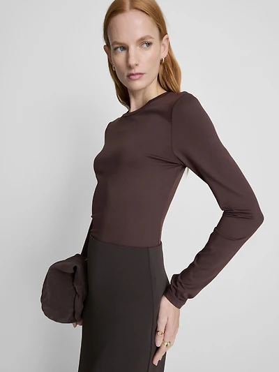 Paula Echevarría Classic Long Sleeve Top