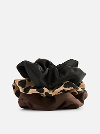 3pk Satin Hair Scrunchies