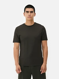 Men's Green Slim Fit T-Shirt