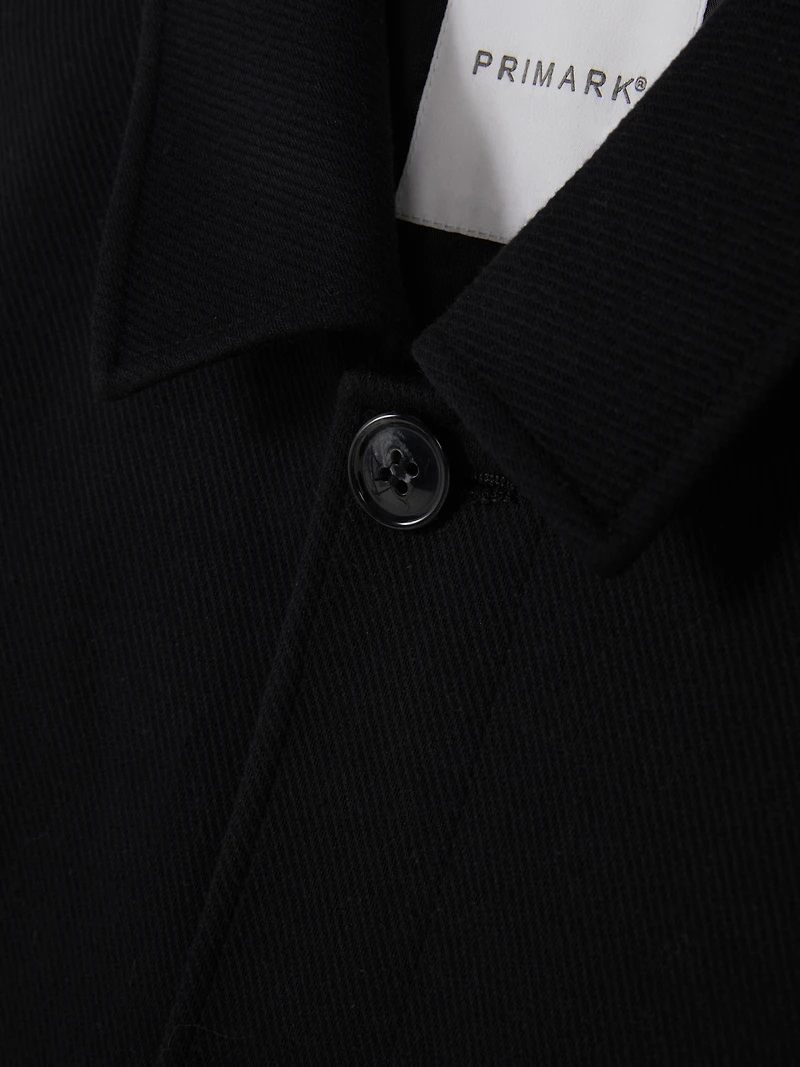 Button-Up Jersey Shacket