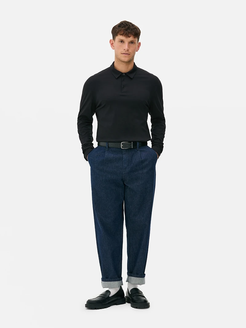 Long Sleeve Polo Shirt