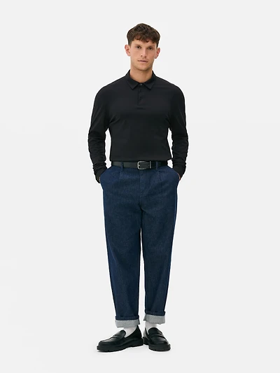 Long Sleeve Polo Shirt