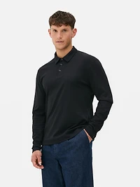 Long Sleeve Polo Shirt