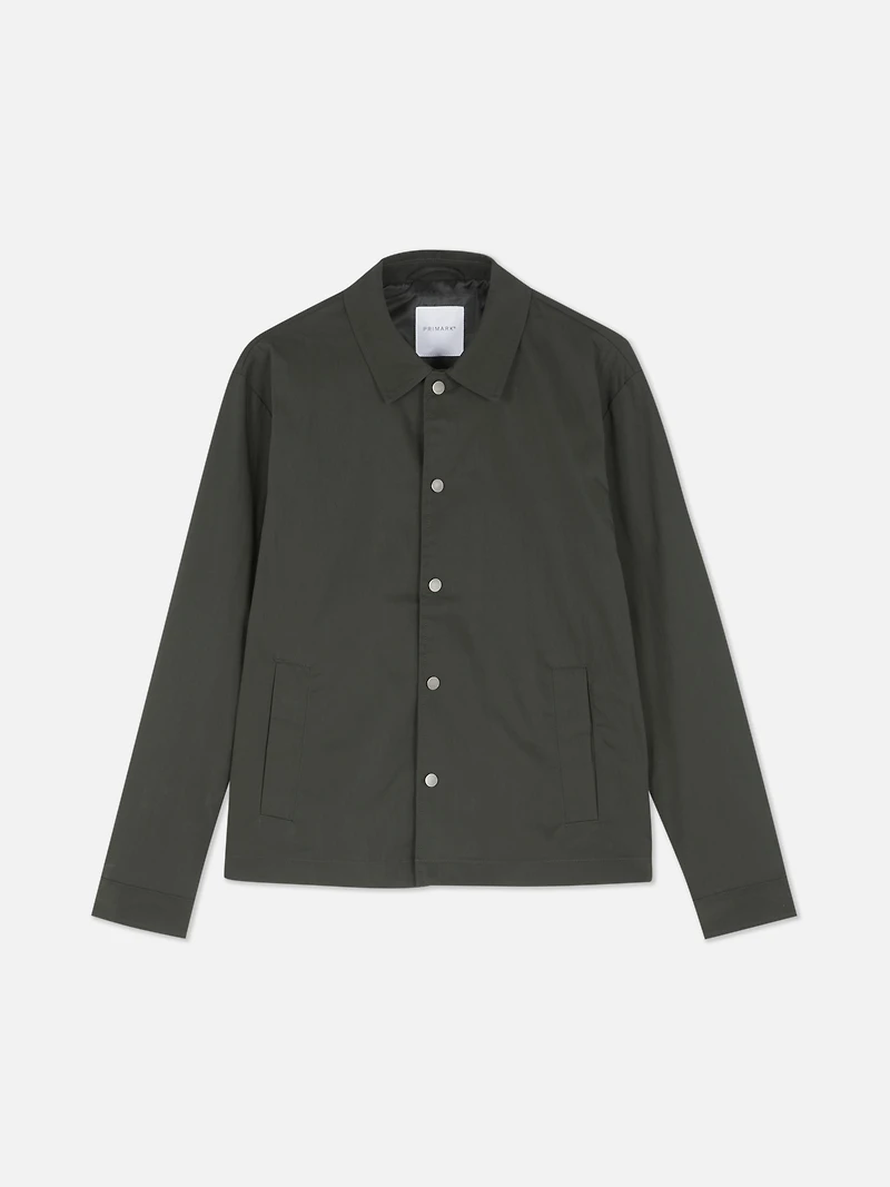 Button-Up Canvas Jacket