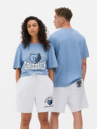 Women's Light Blue NBA Memphis Grizzlies T-Shirt