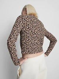 Leopard Print Cardigan