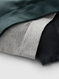 3pk Seamless V-Neck Bralettes