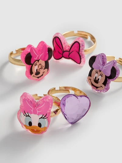5pk Disney’s Minnie Mouse Charm Rings