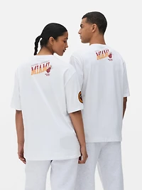 Women's Ivory NBA Miami Heat T-Shirt