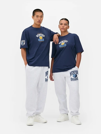 Women's Navy NBA Memphis Grizzlies T-Shirt